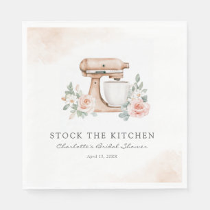 Servilleta De Papel Ducha de Novia Elegante Abastece la Cocina