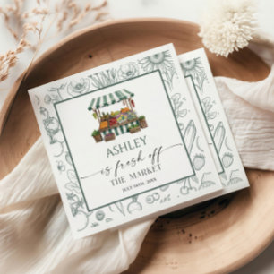 Servilleta De Papel Ducha de Novia Fresca del Mercado 