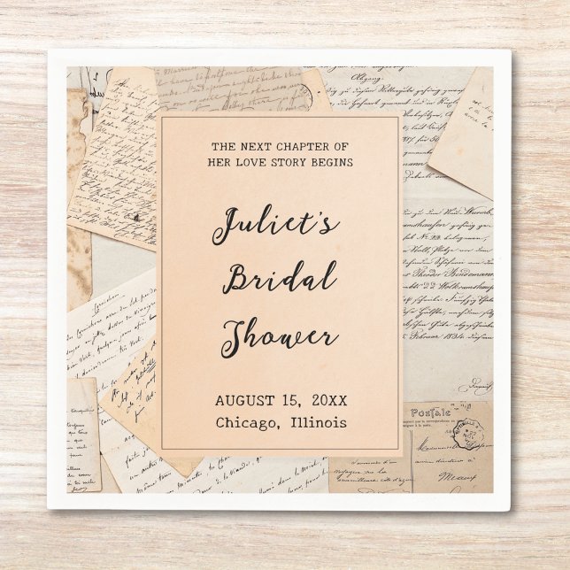 Servilleta De Papel Ducha de Novia Historia de Amor Nuevo Capítulo Vin (Subido por el creador)
