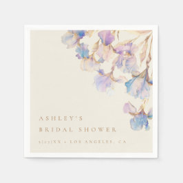 Servilleta De Papel Ducha de Novia Iris