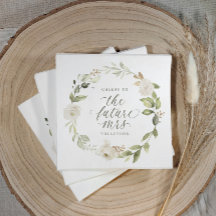 Ducha de Novia La Futur Señora Acuarela Floral