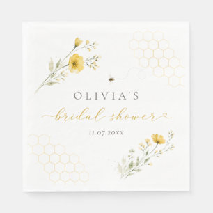 Servilleta De Papel Ducha de Novia Meant to Bee