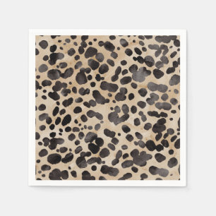 Servilleta De Papel Ducha de Novia Moderna con Estampado Animal de Leo