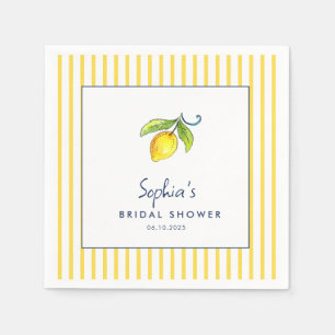 Servilleta De Papel Ducha de novia moderna de Squeeze Lemon Main