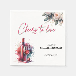 Servilleta De Papel Ducha de novia Napkin