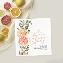 Ducha de novias Citrus Floral Summer