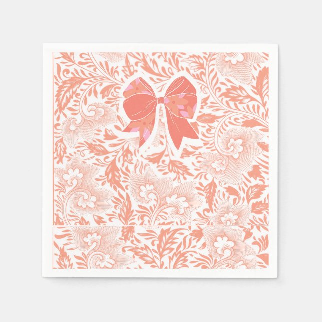 Servilleta De Papel Ducha de novias de pileta (Anverso)