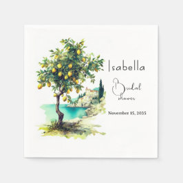 Servilleta De Papel Ducha de novias italiana La Dolce Vita