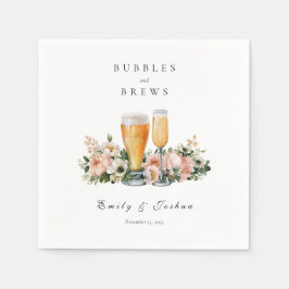 Servilleta De Papel Ducha de Parejas Burbujas y Cervezas