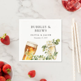 Servilleta De Papel Ducha de parejas Burbujas y Cervezas