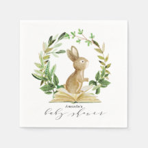 Ducha de primavera de las servilletas Baby Shower 