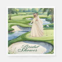 DUCHA GOLF BRIDAL para golfista Gato Lover