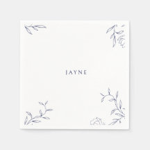 Ducha neutra botánica blanca y naval