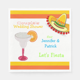 Servilleta De Papel Ducha nupcial de Fiesta Mexicana