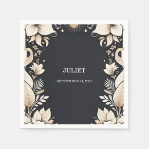 Servilleta De Papel Ducha Nupcial para la Renovación de los Votos Matr