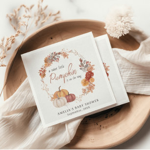 Servilleta De Papel Ducha para bebé Little Pumpkin Boho sin distinción