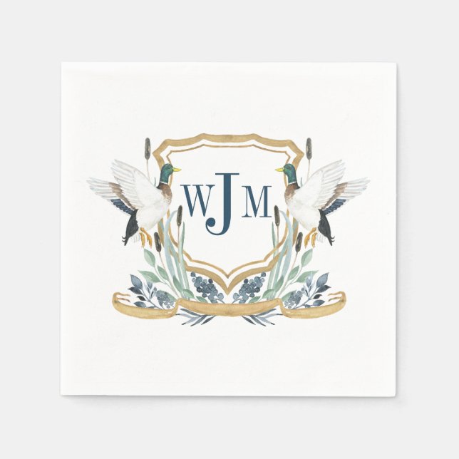 Servilleta De Papel Duck Napkins (Anverso)