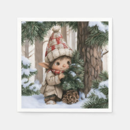 Servilleta De Papel Duende de Escondite