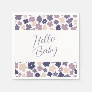 Servilleta De Papel Dulce Baby Shower Boho Daisy