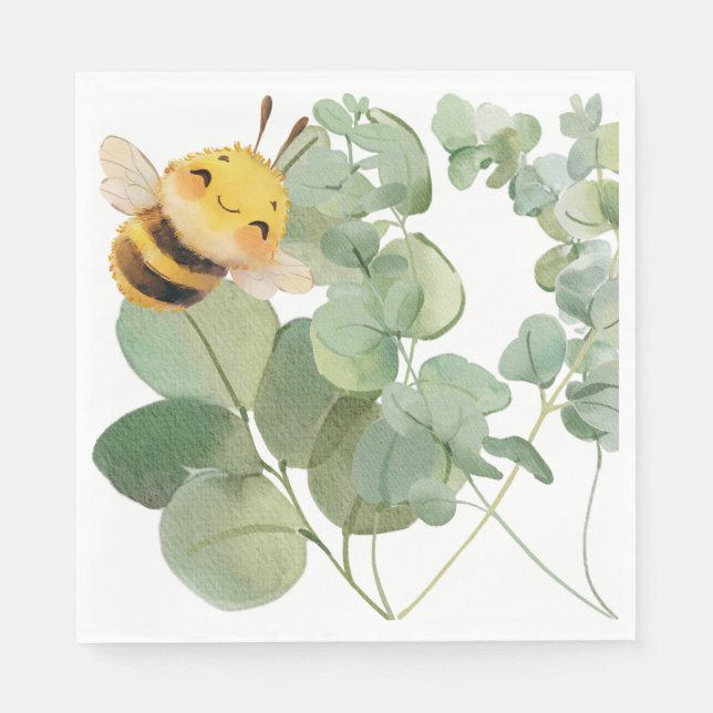 Servilleta De Papel Dulce Bee Lunch Napkins (Anverso)