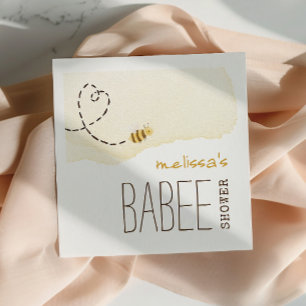 Servilleta De Papel Dulce Bumble Bee Babee Ducha