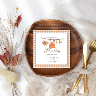 Servilleta De Papel Dulce Calabaza Caída Ducha bebé