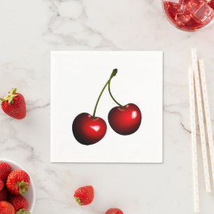 Servilleta De Papel Dulce cereza