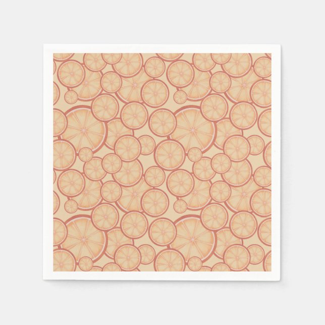 Servilleta De Papel Dulce Citrus Bliss: Un nuevo nuevo comienzo (Anverso)