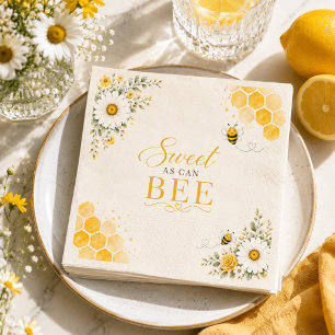 Servilleta De Papel Dulce como puede ser abeja Baby Shower Fiesta de B