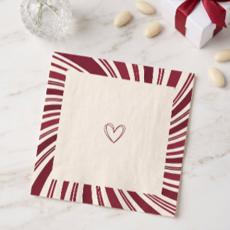 Servilleta De Papel Dulce Corazón Nuestro Chupón de Caramelo para Baby