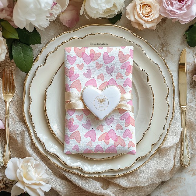 Servilleta De Papel Dulce Cumpleaños de Bebé San Valentín (Sweetheart Valentine,baby shower,party birthday,baby shower invitation,baby shower napkins,thank you)