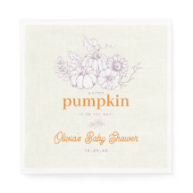 Dulce de Calabaza de Arpillera Baby Shower