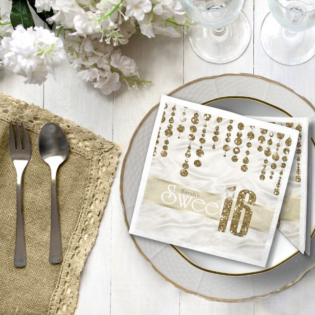 Servilleta De Papel Dulce de manteca satina Dieciséis Gold ID260 (Subido por el creador)