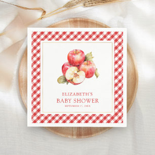 Servilleta De Papel Dulce de Otoño Manzana de Nuestros Ojos Baby Showe