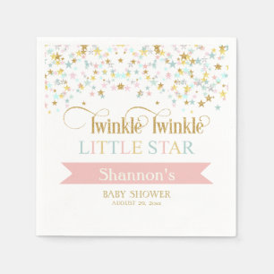 Servilleta De Papel Dulce Estrellita Baby Shower en cualquier color