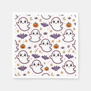 Servilleta De Papel Dulce fantasma de Halloween