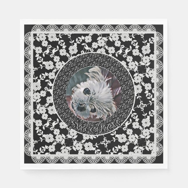 Servilleta De Papel Dulce-Negro-FOTO-Plaza-PLANTILLA FOTOGRÁFICA- (Anverso)