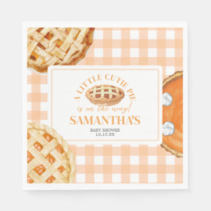 Servilleta De Papel Dulce Pastelito de Cuadros Baby Shower