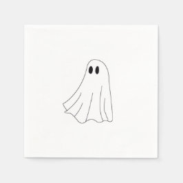 Servilleta De Papel Dulce Patrón de Fantasma Pastel