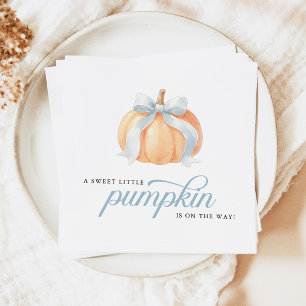 Servilleta De Papel Dulce Pequeña Calabaza en Camino Niño Celebración