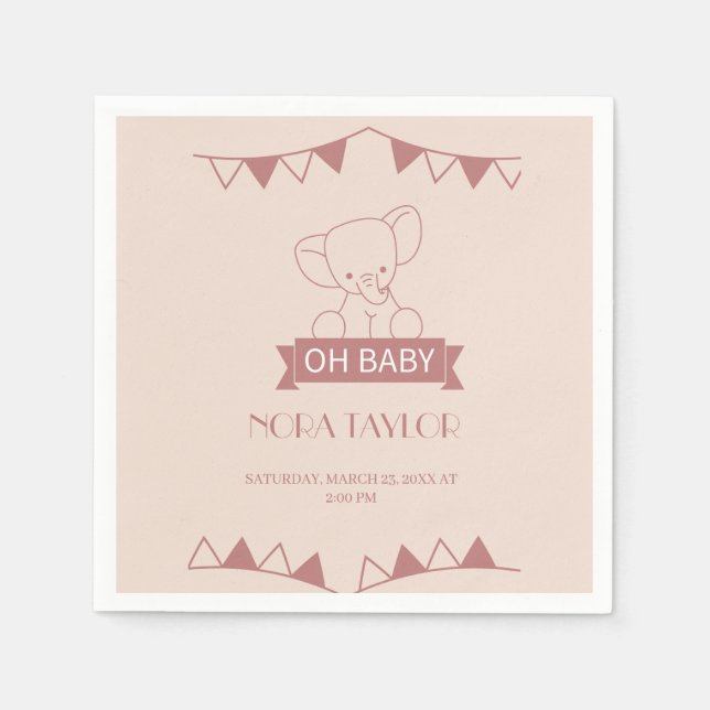 Servilleta De Papel Dulce Pequeño en camino (Anverso)