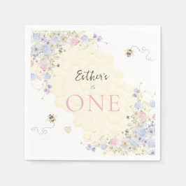 Servilleta De Papel Dulce Por Ser Un Pastel Primer Cumpleaños