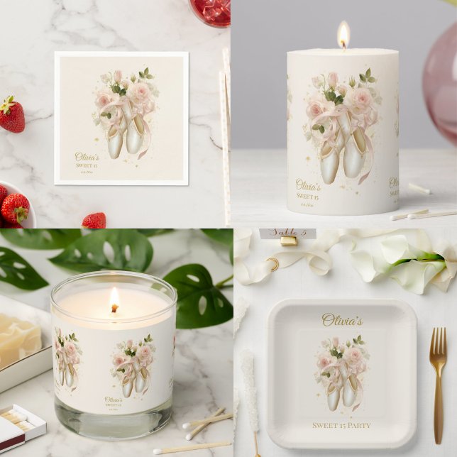 Servilleta De Papel Dulce Rosé Ballet Soirée, personalizado (Subido por el creador)