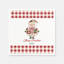 Servilleta De Papel Dulce Santa Personalizado Navidad Fiesta