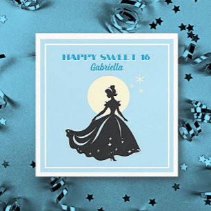 Servilleta De Papel Dulces 16! Fiesta Feliz Cumpleaños
