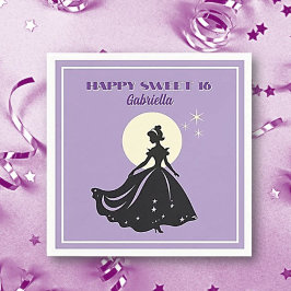 Servilleta De Papel Dulces 16! Fiesta Feliz Cumpleaños