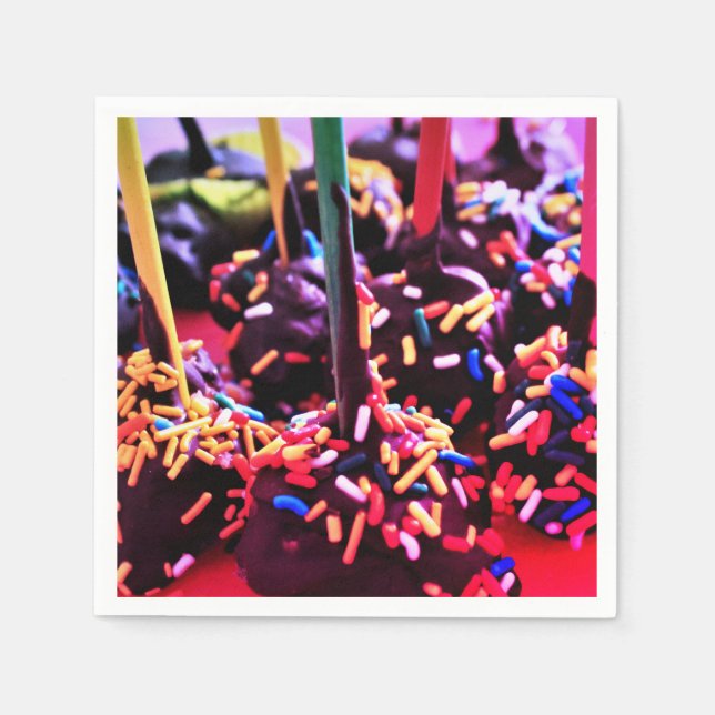 Servilleta De Papel Dulces de chocolate (Anverso)