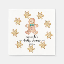 Servilleta De Papel Dulces de Navidad baby shower