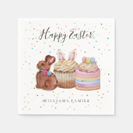 Servilleta De Papel Dulces de Pascua | Servilletas de Pascua Coloridas