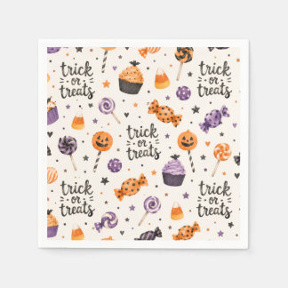 Servilleta De Papel Dulces de Truco o Trato
